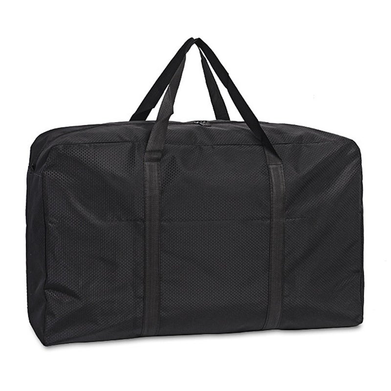 Holiberty 180L Oversized Waterproof Storage Bag Foldable Travel Duffel Cargo Jumbo Bag Comforter Quilt Bedspread Pillow Luggage Moving Tote Garment Closet Storage Organizer Space Saving Laundry Bag - Image 1